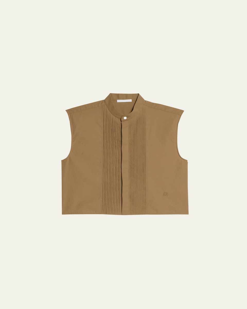 Sleeveless Tuxedo Bib